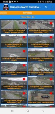 Cameras North Carolina Traffic android App screenshot 5